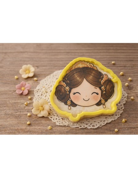 Cortador Cabeza Fallera para Galletas