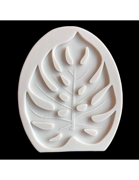 Molde de Silicona Hoja Tropical Grande