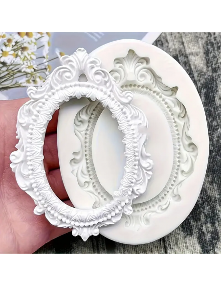 Molde de Silicona Marco 8cm