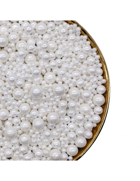 Mix Perlas Comestibles Blancas Nacaradas 1kg