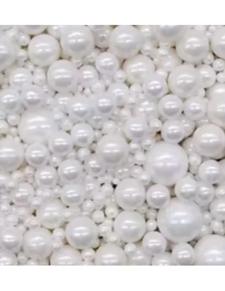 Mix Perlas Comestibles Blancas Nacaradas 1kg