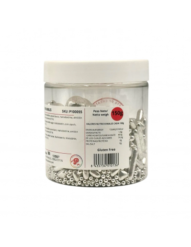 Silver Bubbles Mix 150g