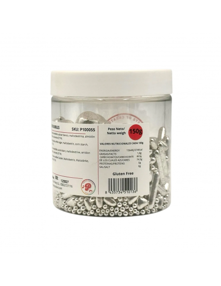 Silver Bubbles Mix 150g