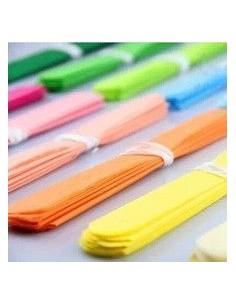 Flor de papel para decorar beige 2