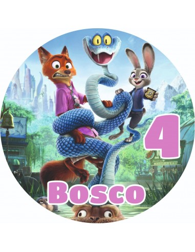 Papel Comestible Zootropolis 2 Personalizado