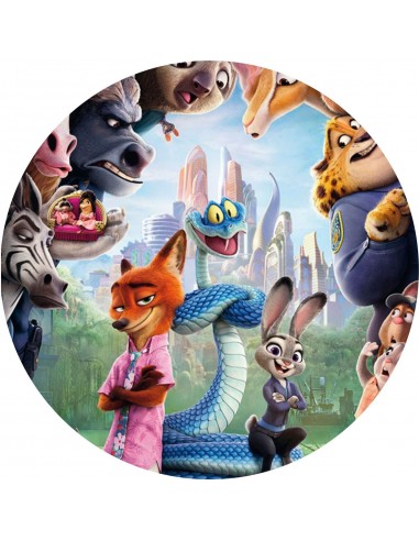 Papel Comestible Zootropolis 2