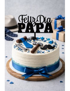 Topper Cake Feliz Día Papá