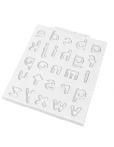 Molde Silicona Letras Minúsculas