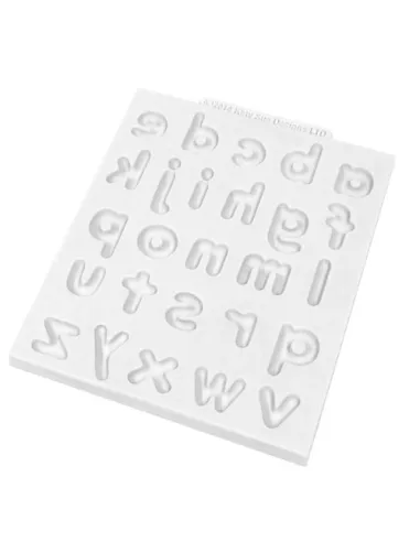 Molde Silicona Letras Minúsculas