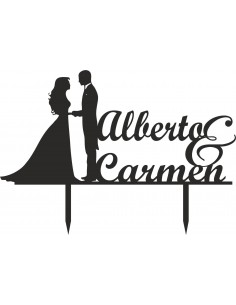 Topper boda 2