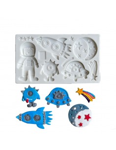 Molde de Silicona Espacio