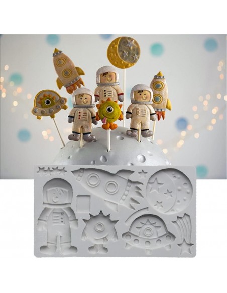 Molde de Silicona Espacio