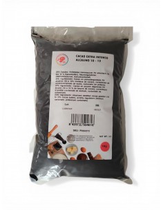 Cacao extra negro intenso (10/12%) 1kg