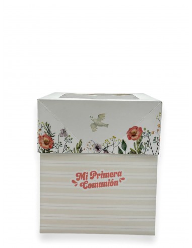 Caja de Comunión Alta para Tarta de 20 cm