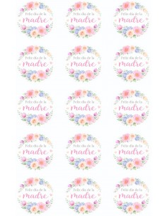 Papel Comestible Día de la Madre para Galletas