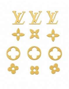 Set de Decoraciones Acrílicas Louise Vuitton