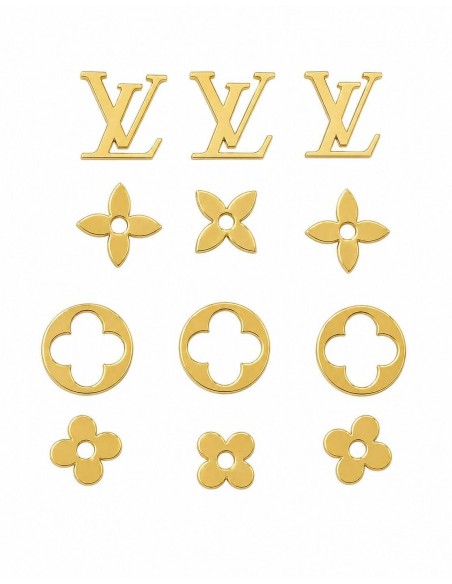 Set de Decoraciones Acrílicas Louise Vuitton
