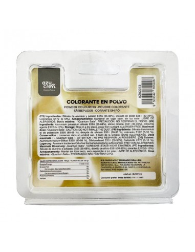 Colorante en Polvo Oro Claro Perlado Azupearl