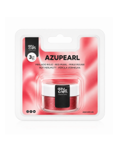Colorante en Polvo Rojo Perlado Azupearl
