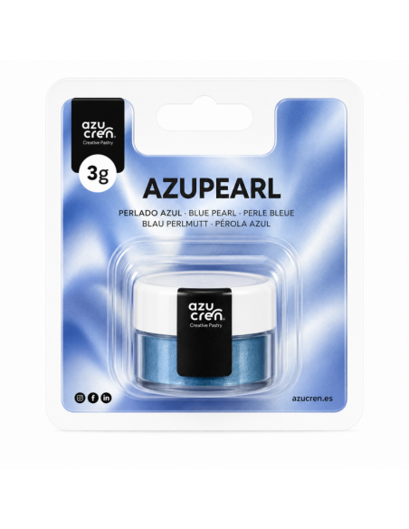 Colorante en Polvo Azul Perlado Azupearl