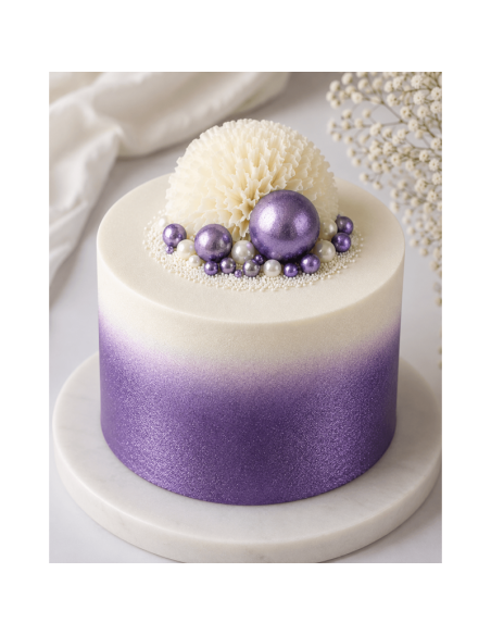 Colorante en Polvo Violeta Perlado Azupearl