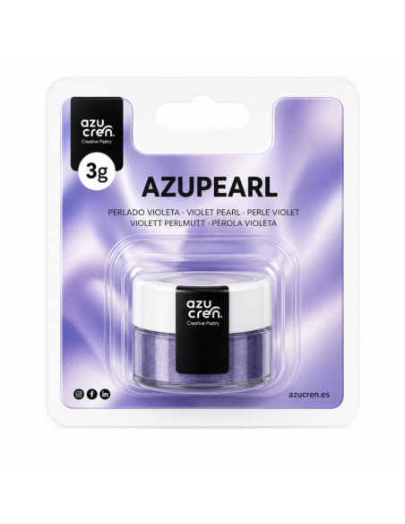 Colorante en Polvo Violeta Perlado Azupearl