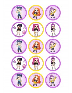 Papel Comestible K-Pop...