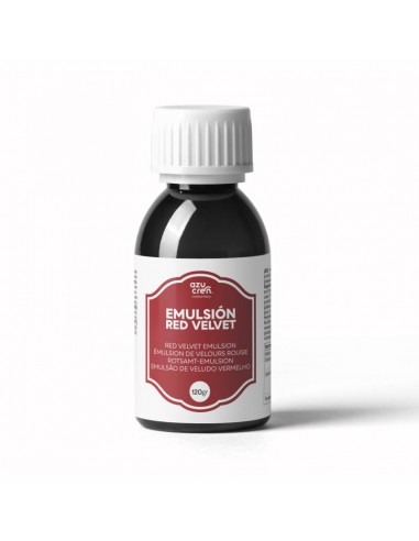 Emulsión Red Velvet Azucren 120g