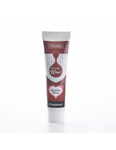 Colorante Progel Castaño Rainbow Dust 25 gr