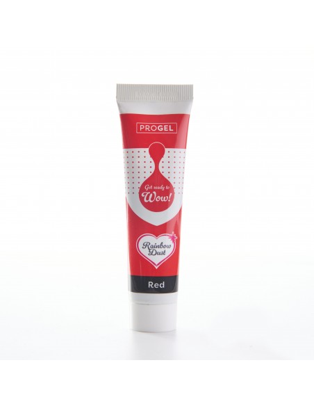 Colorante ProGel rojo Rainbow Dust 25 g