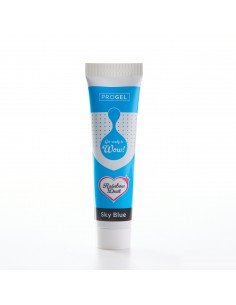 Colorante Progel Azul Cielo Rainbow Dust 25 gr