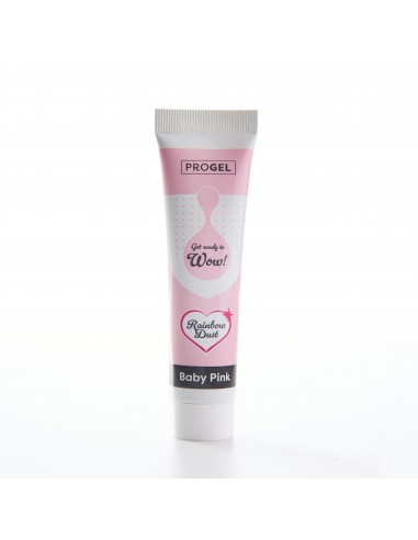 Colorante Progel Rosa Bebé Rainbow Dust 25 gr