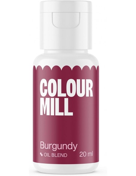 colorante liposoluble Burgundy colour mill