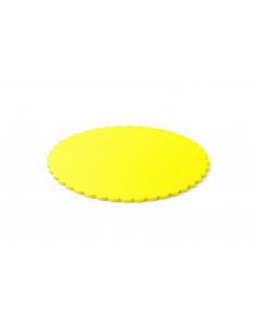 Base Tarta Fina Amarilla 30 cm