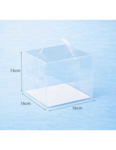 Caja Acetato Transparente 16 cm