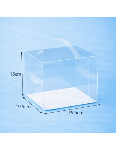 Caja Acetato Transparente 19,5 cm