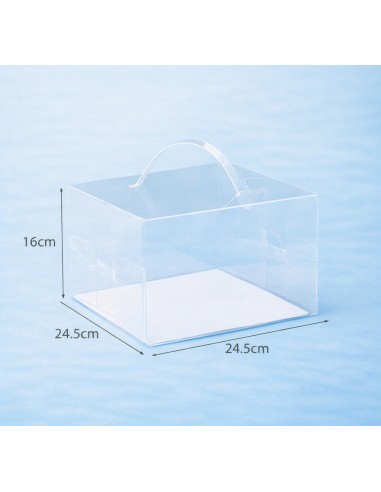 Caja Acetato Transparente 24,5 cm