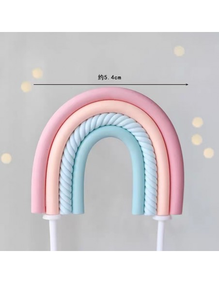 Set Toppers Decorativos Unicornio