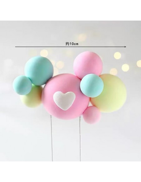 Set Toppers Decorativos Unicornio