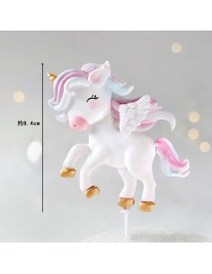 Set 13 Toppers Decorativos Mix Unicornio 2