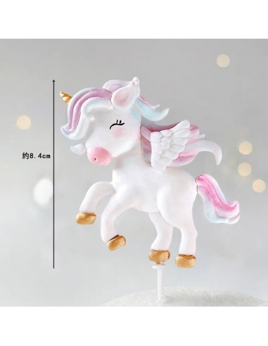 Set 13 Toppers Decorativos Mix Unicornio