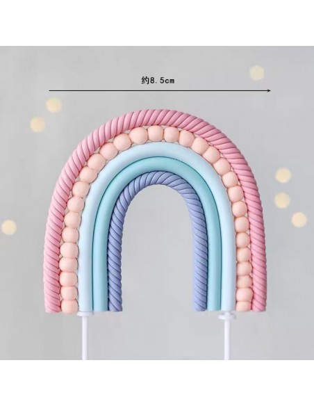 Set 13 Toppers Decorativos Mix Unicornio