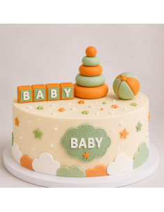 Set Juguetes Infantiles Decorativo Verde para Tartas