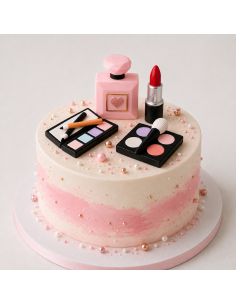 Set Decorativo Maquillaje para Tartas 2