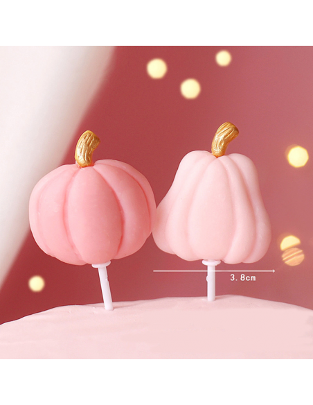 Set Toppers Decorativos Fantasía Halloween Rosa