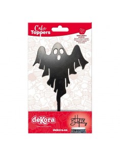 Topper para Tarta Fantasma Negro
