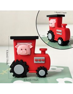 Set Decorativo Granja para Tartas 2