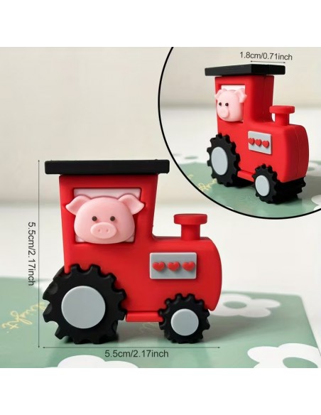 Set Decorativo Granja para Tartas