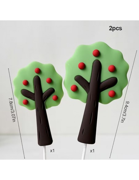 Set Decorativo Granja para Tartas