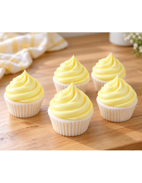 Set de 6 Cupcakes Decorativos de PLA